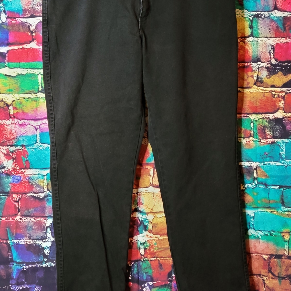 Harley Davidson Men's Black Denim Jeans 42/34